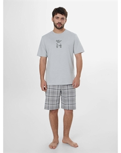 Комплект мужской домашний серый Mark formelle