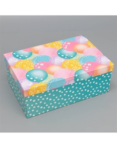 Коробка подарочная, упаковка Дарите счастье