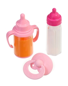 Аксессуары для пупса, бутылочки и соска Happy valley