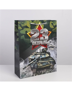 Пакет подарочный ламинированный, упаковка Дарите счастье