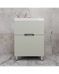 Тумба под раковину без столешницы Матис 60 напольная, олива Style line