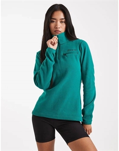 Женская флисовая кофта Midlayer Prism 2.0 Micro Polartec с застежкой-молнией на половину длины, темно-зеленого цвета Berghaus