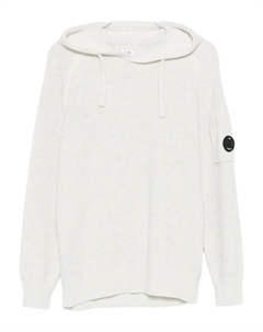 Худи с нашивкой-логотипом, нейтральный C.p. company