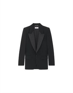 Деловой костюм мужской, черный Saint laurent