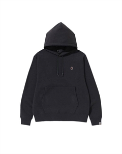 Худи Ape Head One Point Relaxed Fit Pullover Hoodie, Charcoal Bape