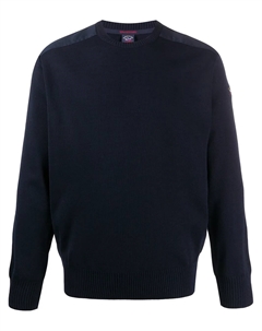 Свитер с нашивкой-логотипом, синий Paul & shark