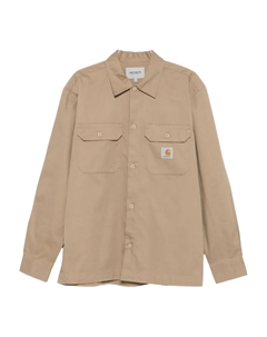 Рубашка с нашивкой-логотипом, нейтральный Carhartt wip