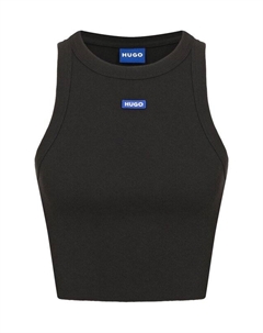 Хлопковый топ Hugo blue