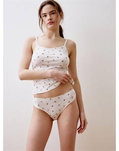 Трусы-слипы с принтом Sela