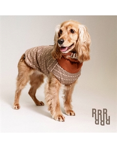 Куртка жилетка Империал для собак, 2XL, коричневый Rurri