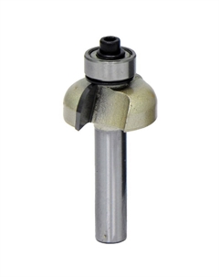 Фреза галтельная 1820.090800 191100, 2 лезвия, хв-8 мм, ф 25.4 мм, R6.35/9.5 мм Elitech