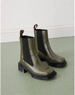 Ботинки Maybole Chelsea оливково-зеленого цвета Dr. martens