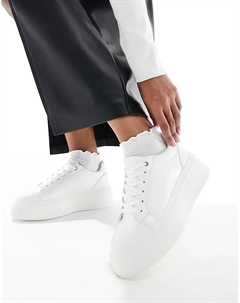 Массивные кроссовки Dream белого цвета Asos design
