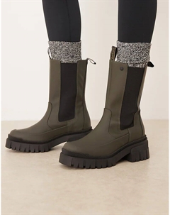 Ботинки челси Sidneigh оливково-зеленого цвета Barbour