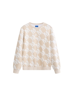 Детская толстовка, светло-бежевая Mizuno