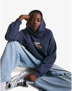 Худи Cars синего цвета Bershka