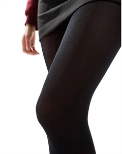 Колготки 40 ден с поддержкой ягодиц и бедер, черные Asos design