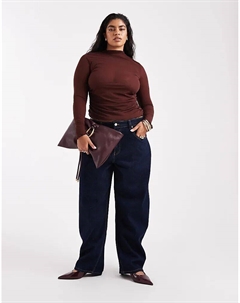 Джинсы Curve с зауженными краями DESIGN, промытые Asos