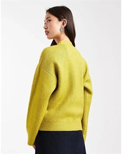 Кардиган с V-образным вырезом оливкового цвета Asos design