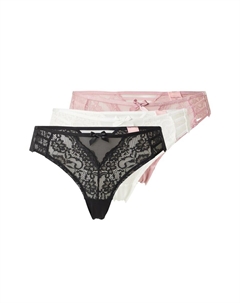 Трусы Hunkemöller Belle, Dusky pink/Black/White Hunkemoller