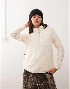 Женская флисовая кофта Frankie с полумолнией кремово-белого цвета Regatta