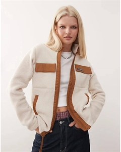 Флисовая кофта Juniper Peak с застежкой-молнией бежевого цвета Columbia