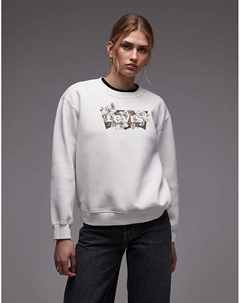 Толстовка Everyday с графическим логотипом цвета экрю Levi's®