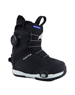 Guo Mei Guo детские молодежные ботинки Stepon для сноуборда быстрой фиксации без шнуровки с крепежным комплектом, зимние ботинки для малышей, 2K (внутренняя длина 20,5 см) Burton