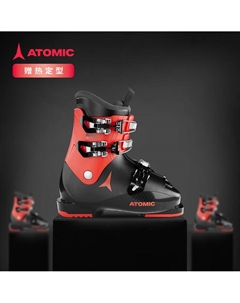 Детские горнолыжные ботинки 2425 новые юношеские лыжные ботинки для сноуборда черные и красные big kids hawx kids 3 ae502 21-21.5 Atomic
