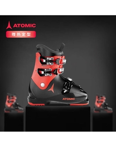 Детские лыжные ботинки 2425 новая молодежная экипировка для горнолыжного спорта двойные сноубутсы черный/красный для детей постарше hawxkids3 ae502954 21-21.5 Atomic