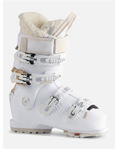 Женские лыжные ботинки vizion для среднего и продвинутого уровня, быстрая шнуровка из тёплой шерсти мериноса, новая модель 2025, жёсткость 90, размер 35, длина стельки 220-225 мм Rossignol