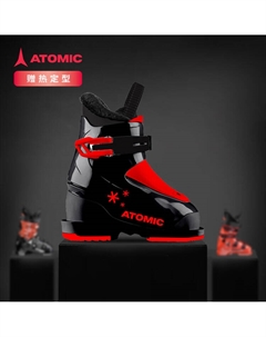 Детские горнолыжные ботинки 2425 новая молодежная экипировка для катания на лыжах и сноуборде, черный/красный, для маленьких детей, HAWX KIDS 1*AE502, размер 16.5, для возраста 15-15.5 Atomic