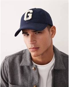 Бейсболка G-Becked темно-синего цвета Gant