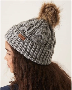 Шапка-бини Penshaw серого цвета Barbour