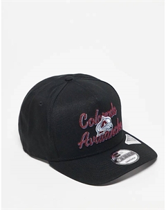 Кепка Colorado Avalanche 950 черного цвета New era