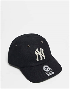 NY Yankees премиум-класса вышитая кепка черного цвета '47 brand