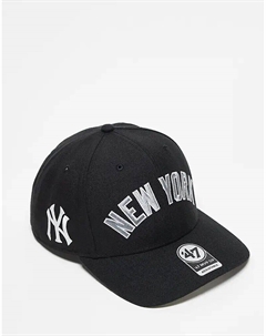 New York кепка черного цвета '47 brand