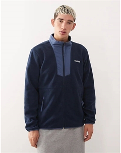 Флисовая кофта Sequoia Grove с застежкой-молнией синего цвета Columbia