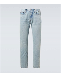 Прямые джинсы средней посадки Straight, Centinela Frame