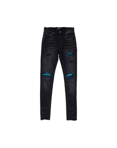 Брюки MX1 Cracked Paint, Aged Black Amiri