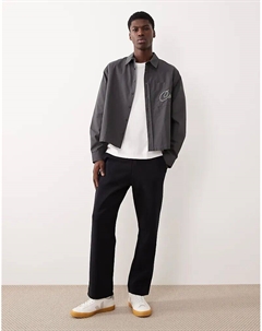 Спортивные брюки в темно-синем цвете Mango