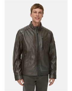 Кожаная куртка, зеленый Camel active