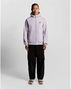 Куртка с флисовой спинкой, цвет пепельно-сиреневый Lyle & scott