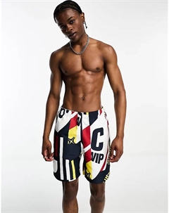 Плавки-шорты с принтом Island Marina, разноцветные Carhartt wip