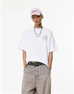 Футболка Stwd Ghost Mode цвета «кремовый» Pull & bear