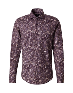 Рубашка Slim Fit на пуговицах Pares, Blackberry Joop