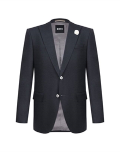 Пиджак из шерсти и вискозы Boss