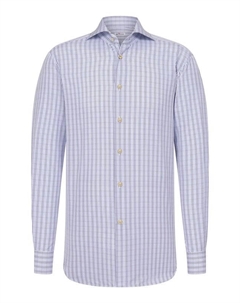 Хлопковая рубашка Kiton