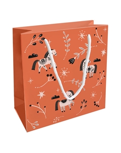 Пакет подарочный Lucky, красный, 20х20 см Be smart