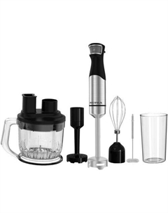 Блендер HBS-1212, погружной, черный/серебристый Supra